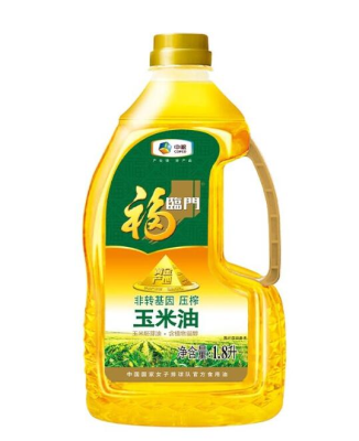 福临门非转基因压榨玉米油 1.8L